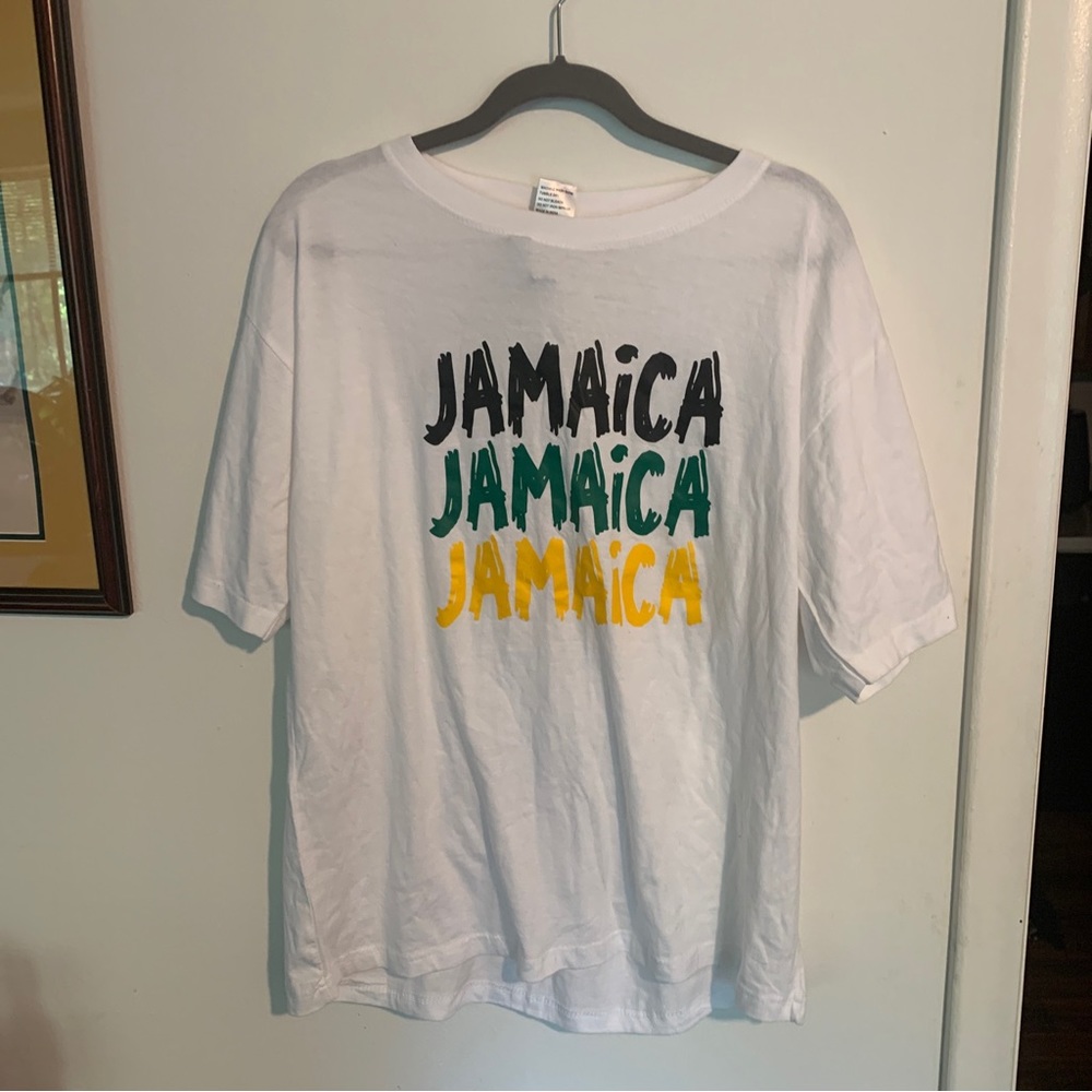 Divi Creations Mens xL Yeah White Cotton Retro Graphic T Shirt.